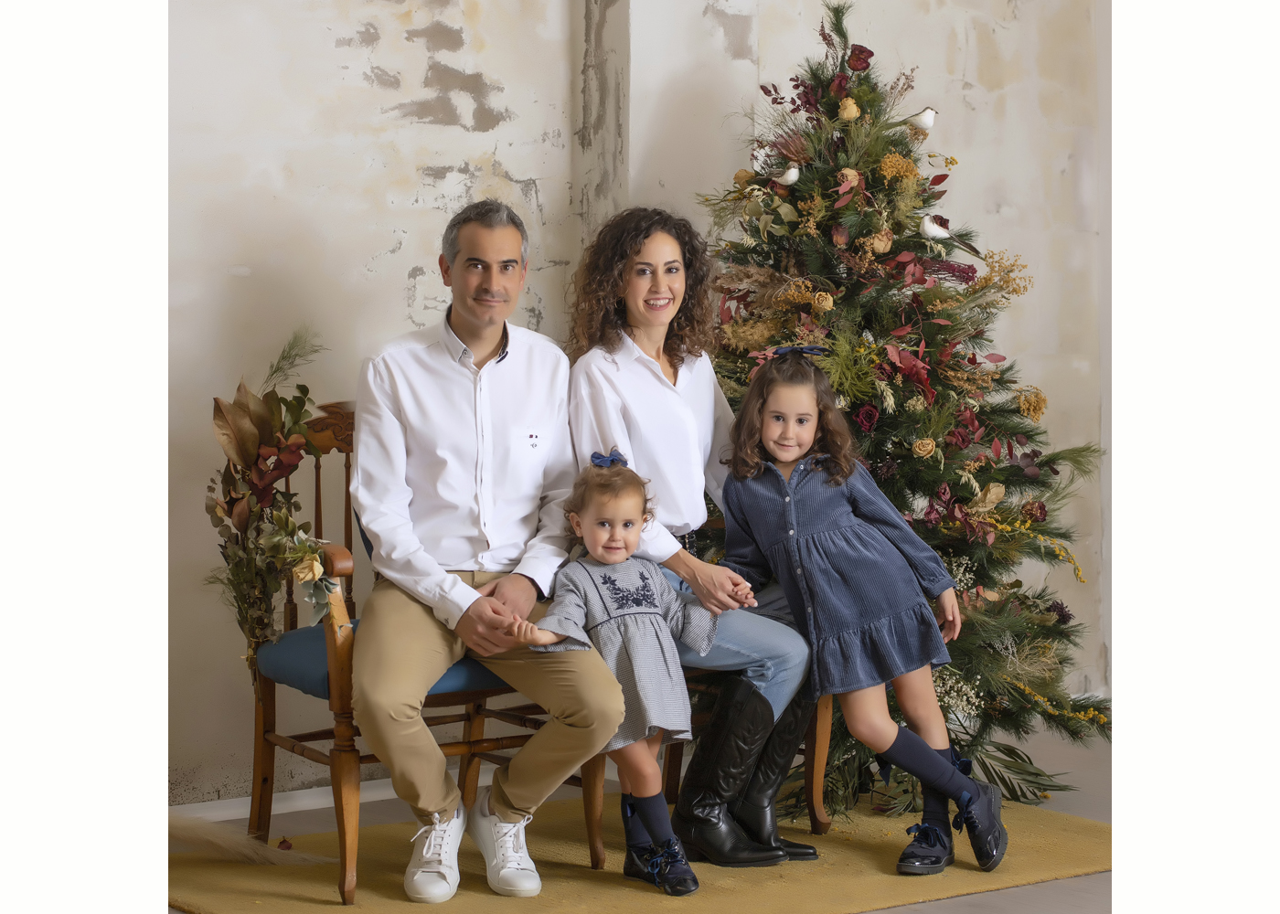Niña Niño Fotografía Exterior Navidad Sesión Navideña Fotos Bien Chulas Familia Infantil Logroño Nájera La Rioja