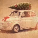 un seat 600 en el taller de fotos bien chulas para la navidad sobre ruedas eltallerdefbc
