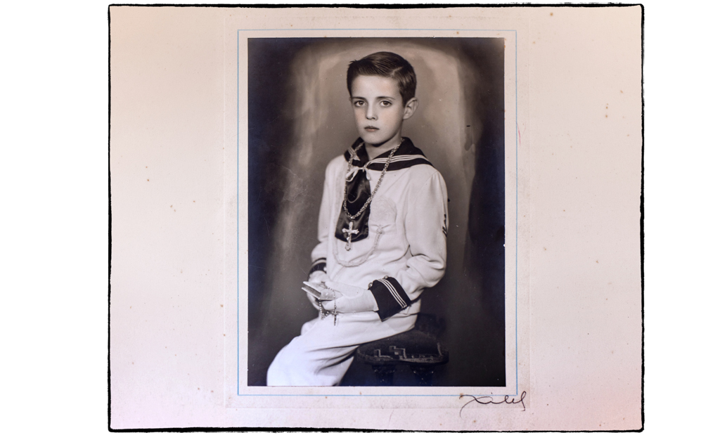 fotografía antigua de comunión estudio de fotografía en la rioja nájera logroño