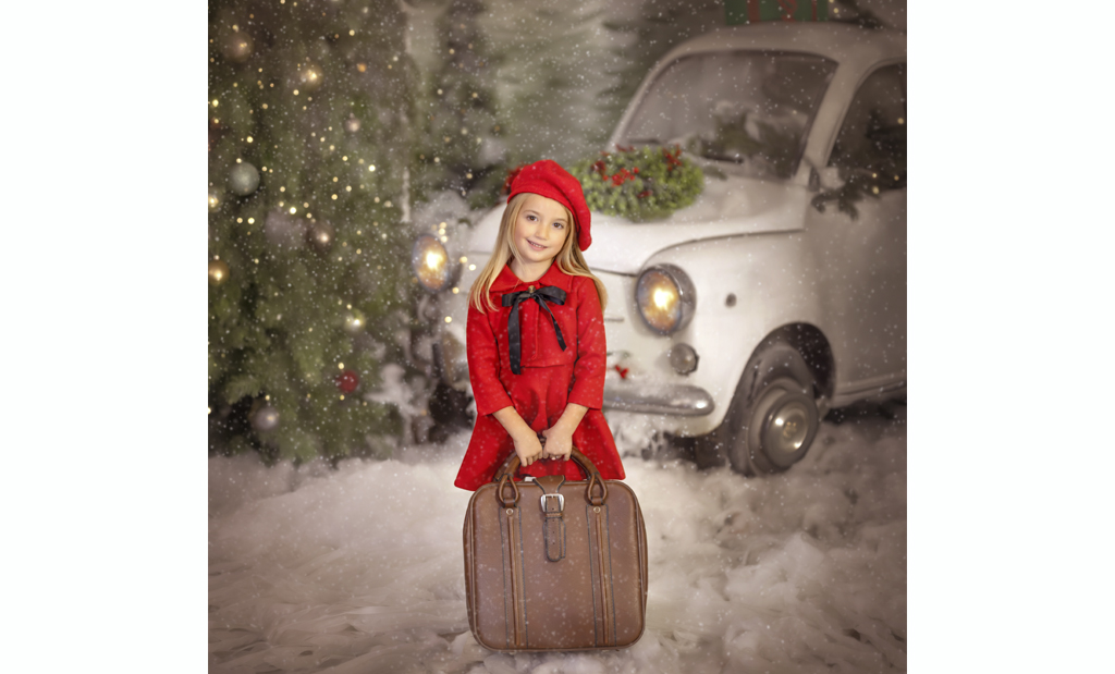 niña navidad estudio la rioja logroño nájera coche
